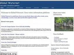 Sites similar to globalwaternet.com