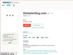 Sites similar to globalwriting.com