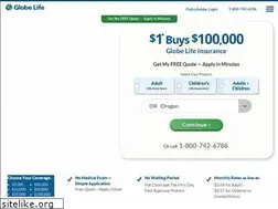 Sites similar to globelifeinsurancedirect.com