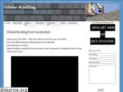 Sites similar to globeroofing.com