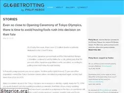 Sites similar to globetrottingbyphiliphersh.com