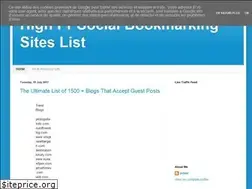 Sites similar to globexsocialbookmarking.blogspot.com