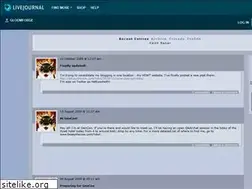 Sites similar to gloomforge.livejournal.com