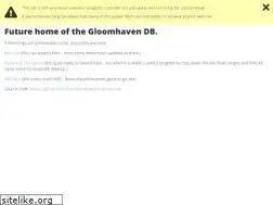 Sites similar to gloomhavendb.com