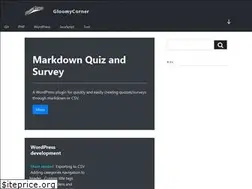 Sites similar to gloomycorner.com