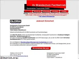 Sites similar to gloria-feuerschutz.de