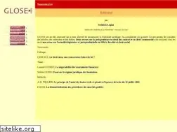 Sites similar to glose.org