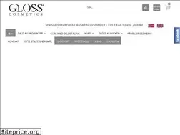 Sites similar to glosscosmetics.no