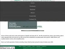 Sites similar to glossersteel.com