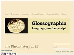 Sites similar to glossographia.wordpress.com