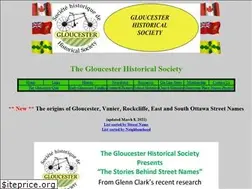 Sites similar to gloucesterhistory.com