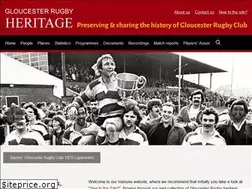 Sites similar to gloucesterrugbyheritage.org.uk