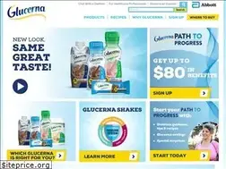 Sites similar to glucerna.com