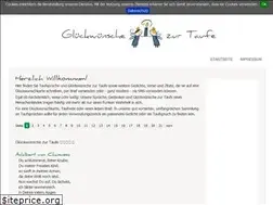 Sites similar to glueckwuensche-zur-taufe.info