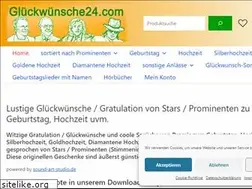 Sites similar to glueckwuensche24.com