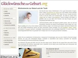 Sites similar to glueckwuenschezurgeburt.org