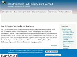 Sites similar to glueckwunsch-hochzeit-sprueche.de
