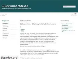 Sites similar to glueckwunschtexte.de