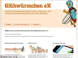 Sites similar to gluehwuermchen-ev.de