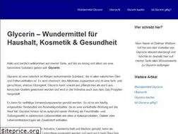 Sites similar to glycerinwissen.de