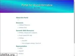 Sites similar to glycoinfo.org