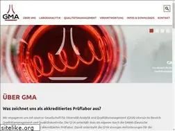 Sites similar to gma-analytik.de