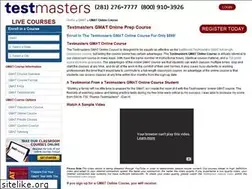 Sites similar to gmatcourse.com