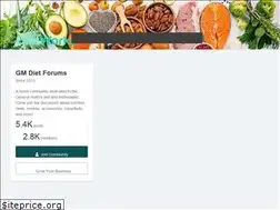 Sites similar to gmdietforums.com