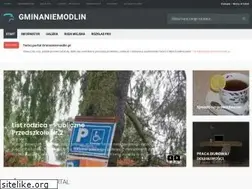 Sites similar to gminaniemodlin.pl
