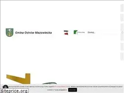 Sites similar to gminaostrowmazowiecka.pl