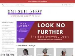 Sites similar to gmisuitshop.com