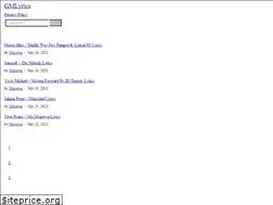 Sites similar to gmlyrics.com