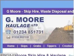 Sites similar to gmoorehaulage.co.uk