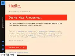 Sites similar to gmpreussner.com