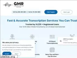 Sites similar to gmrtranscription.com
