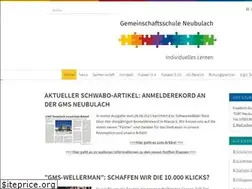 Sites similar to gms-neubulach.de