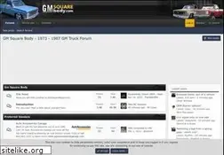 Sites similar to gmsquarebody.com