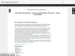 Sites similar to gmsupplierdiscount.co