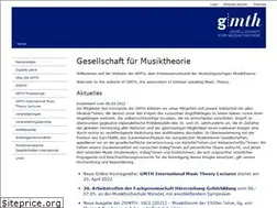 Sites similar to gmth.de