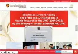 Sites similar to gmu.ac.ae