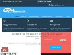 Sites similar to gmvanlines.com
