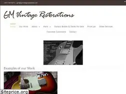 Sites similar to gmvintagerestorations.com