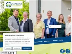 Sites similar to gnadauer.de