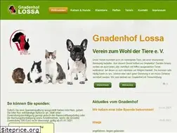 Sites similar to gnadenhof-lossa.de