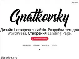 Sites similar to gnatkovsky.com.ua