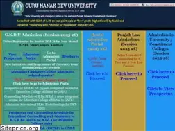 Sites similar to gnduadmissions.org