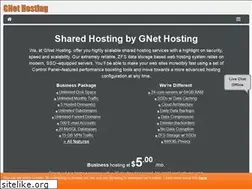 Sites similar to gnethosting.net