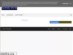 Sites similar to gnews2252.blogspot.com