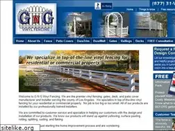 Sites similar to gngvinylfencing.com