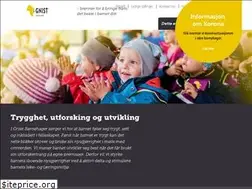 Sites similar to gnistbarnehager.no